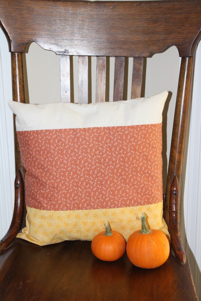 Candy Corn Pillow