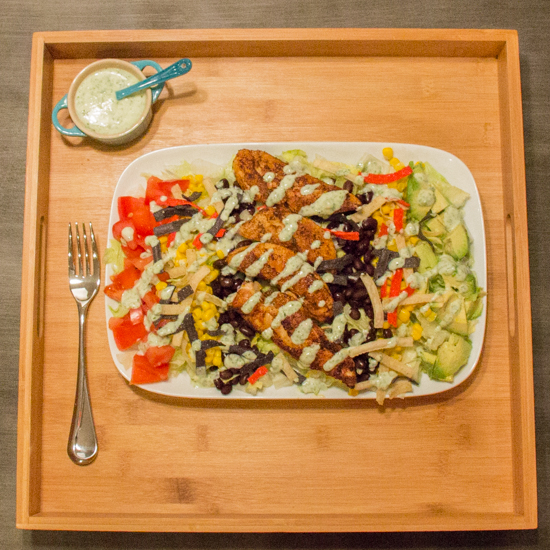 Protein Packed Southwestern Salad 3