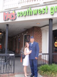 Where it all began - this photo taken after graduation, 2010