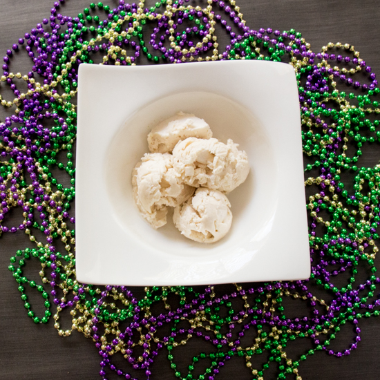 Mardi Gras Ice Cream