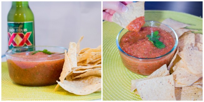 Spicy Blender Salsa