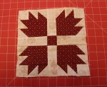 Bear's Paw Quilt Block Tutorial