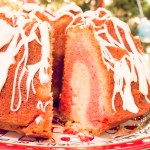 candy cane bundt cake