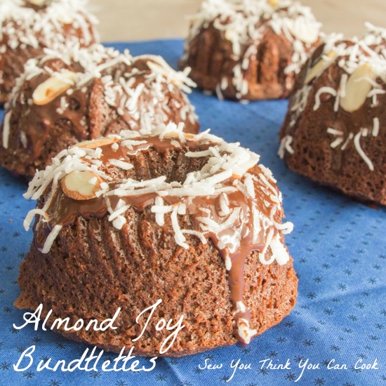 Almond Joy Bundts | Sew You Think You Can Cook