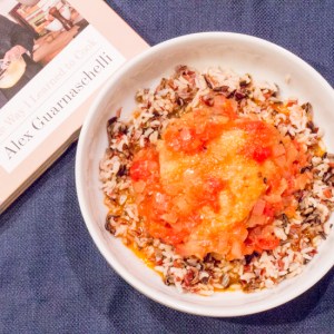 Braised Chicken Thighs with Cinnamon and Tomatoes