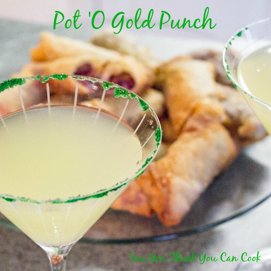 Pot o Gold Punch | Sew You Think You Can Cook