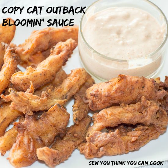 Copy Cat Outback Bloomin' Sauce for #SundaySupper from Sew You Think You Can Cook