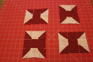 bow tie quilt block tutorial | sew you think you can cook
