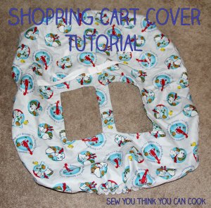Shopping Cart Cover Tutorial | Sew You Think You Can Cook