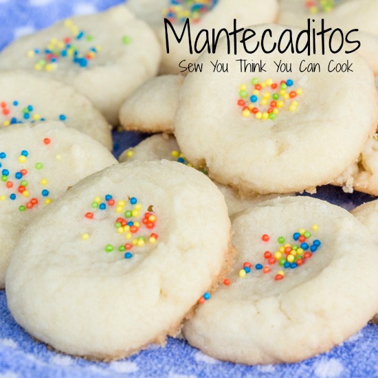 Mantecaditos for #IntlCookies from Sew You Think You Can Cook