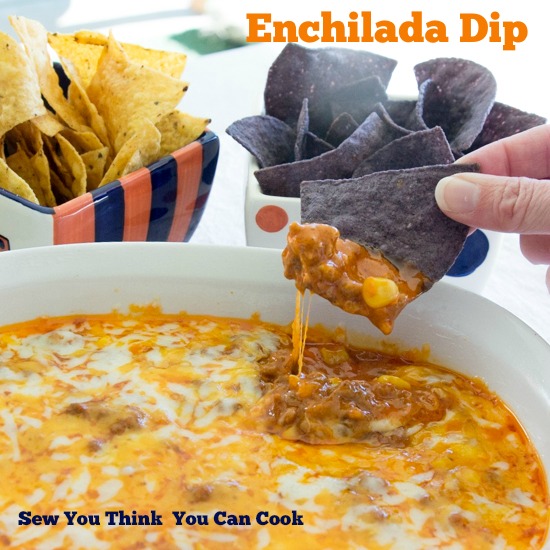 Enchilada Dip | Sew You Think You Can Cook