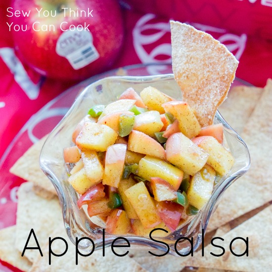 apple salsa for #FoodieExtravaganza from Sew You Think You Can Cook