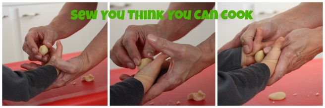 Forming Pot O' Gold Cookies with Grandma  Sew You Think You Can Cook