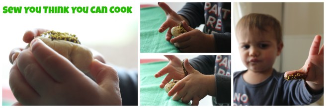 Pot O' Gold Cookies, not yet set  Sew You Think You Can Cook