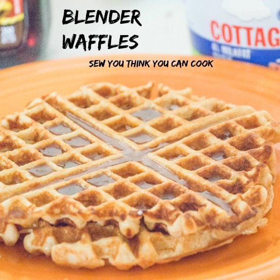 blender waffles  sew you think you can cook