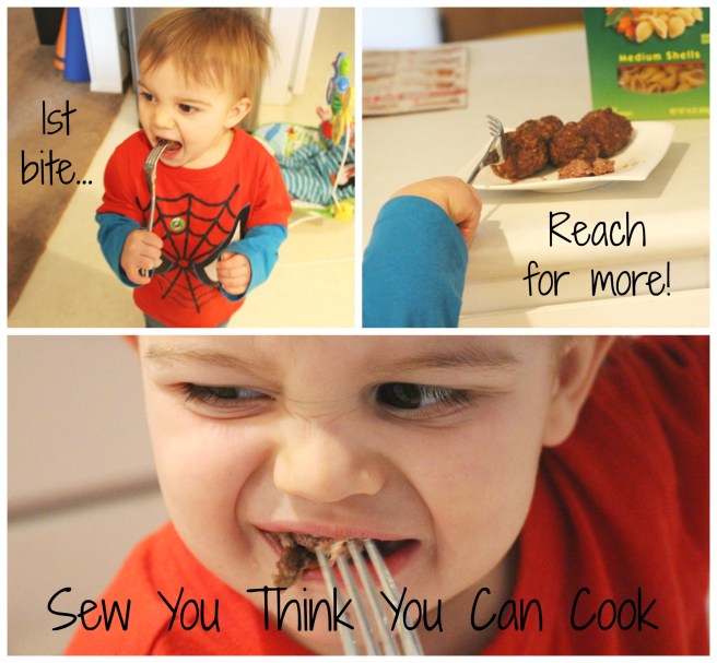 Bourbon Baked Bean Meatballs  Sew You Think You Can Cook