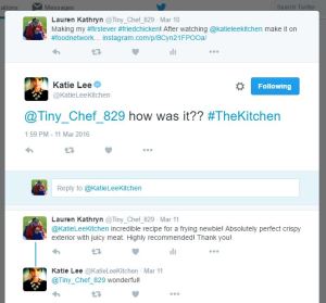 katie lee interaction