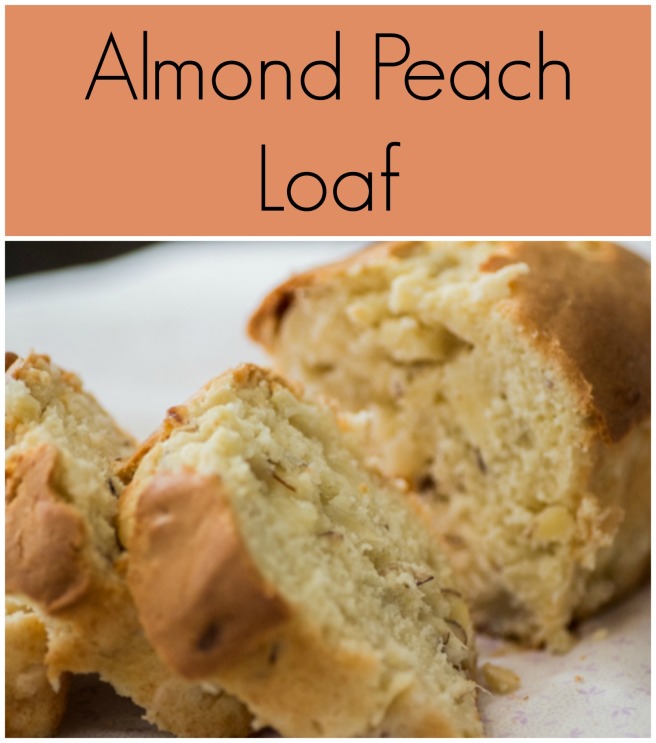 Almond Peach Loaf | Sew You Think You Can Cook | http://sewyouthinkyoucancook.com