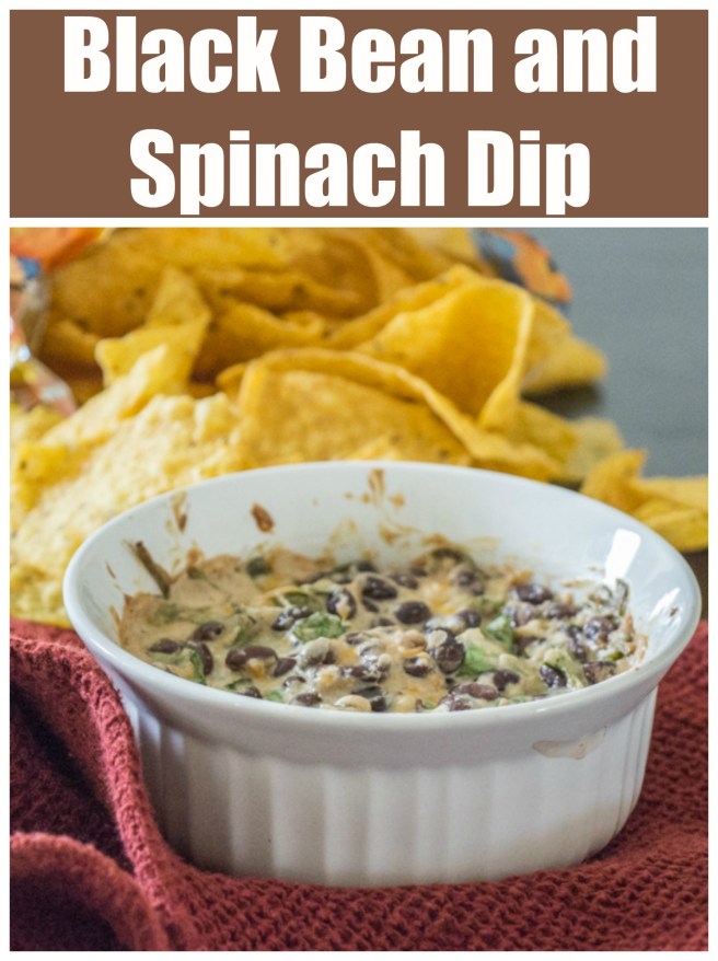 Black Bean and Spinach Dip for Crazy Ingredient Challenge from Sew You Think You Can Cook | http://sewyouthinkyoucancook.com