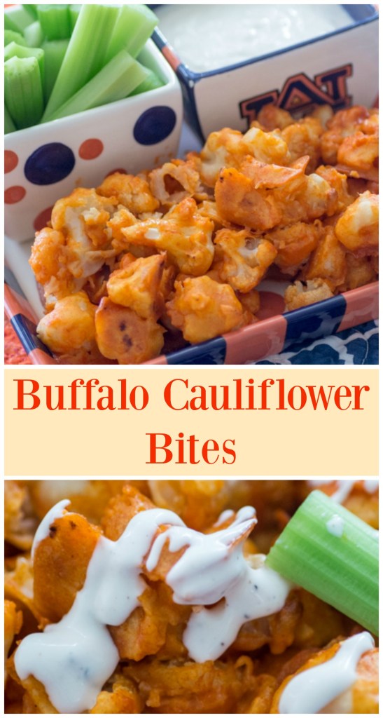 Buffalo Cauliflower Bites for #SundaySupper from Sew You Think You Can Cook