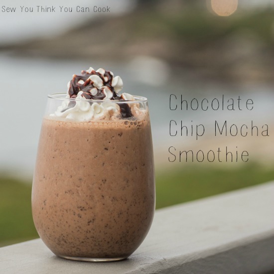 Chocolate Chip Mocha Smoothie for #SundaySupper from Sew You Think You Can Cook (2)