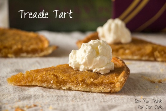 Treacle Tart | Sew You Think You Can Cook | http://sewyouthinkyoucancook.com (2)