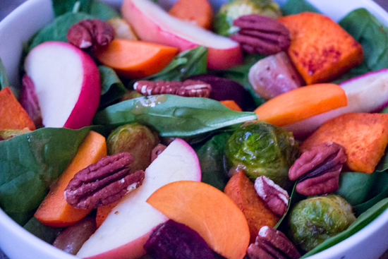 Autumn Salad | Sew You Think You Can Cook | http://sewyouthinkyoucancook.com