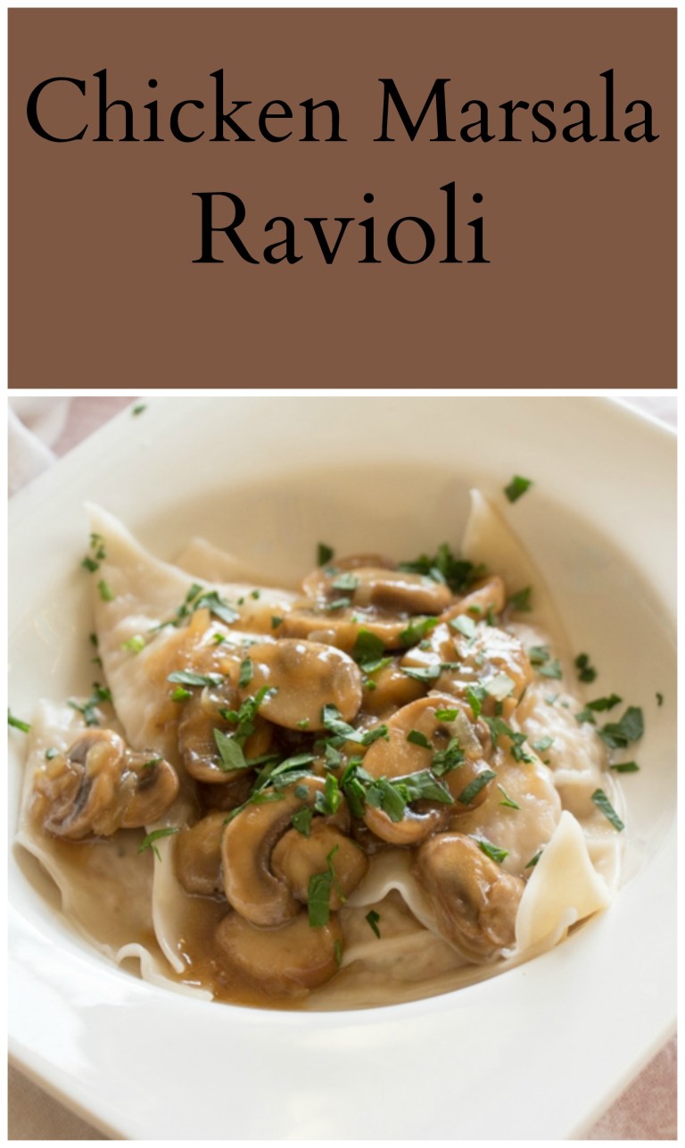 Chicken Marsala Ravioli | Sew You Think You Can Cook