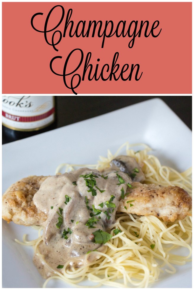 Champagne Chicken | Sew You Think You Can Cook (2) | http://sewyouthinkyoucancook.com