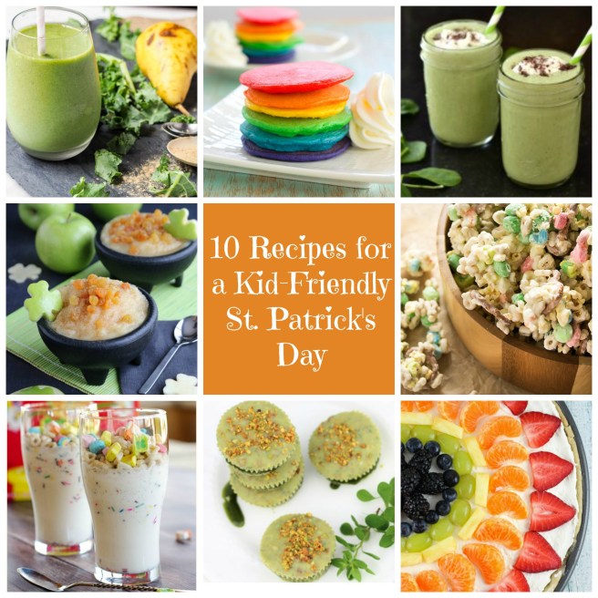 10 Recipes for a Kid-Friendly St. Patrick's Day