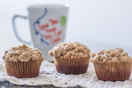 Coffee Cake Muffins | Sew You Think You Can Cook | http://sewyouthinkyoucancook.com