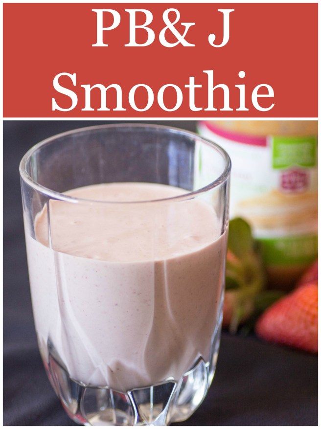 PB&J Smoothie for #FantasticalFoodFight from Sew You Think You Can Cook