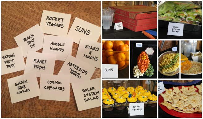 Space Themed Birthday Party (food) | Sew You Think You Can Cook