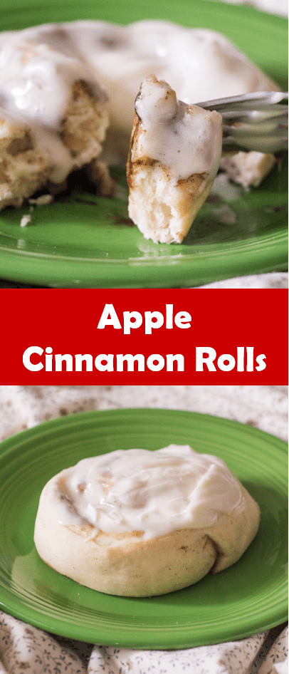 Apple Cinnamon Rolls for #AppleWeek from Sew You Think You Can Cook