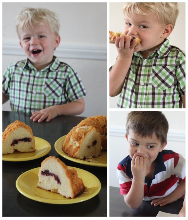 Lemon Cran Bundt (kids)